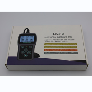 MS 310 OBD2扫描仪诊断工具适用于所有汽车汽车专业扫描工具电池测试工具 - Product Image 6