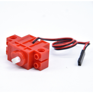 Geek servo Red Servomotor für Arduino für Mikro bit für Raspberry Pi Smart Car Robot Servomotor Kompatibel mit Lego