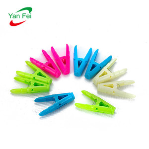 6CM 48PCS מעורב צבע פלסטיק בגדי יתדות בגדי תליית יתדות בגדי סיכות חדש קידום פלסטיק קליפים בגדי קליפ - Product Image 6