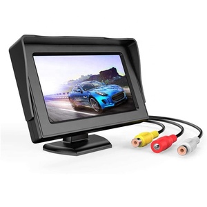 4.3&quot; Car Monitor Screen for Rear View <strong>Reverse</strong> Camera TFT <strong>LCD</strong> <strong>Display</strong> HD Digital Color 4.3 Inch PAL NTSC Parking Reversing Kit - Product Image 5