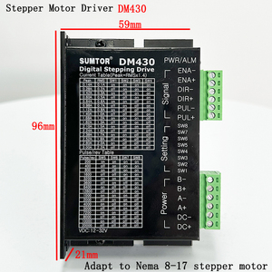 Nema 17 Treiber DM430 Schrittmotor 32 Segmente 3A 18V-40V Steuerung Schrittmotor Treiber für 3D-Drucker - Product Image 4