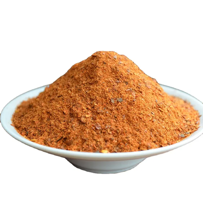 Poudre de piment rouge séché en poudre pour l'Indonésie emballage en vrac d'épices et d'ail OEM pour l'exportation