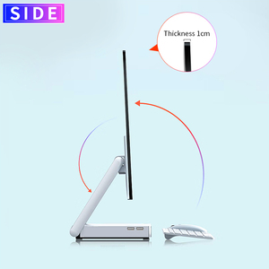 PC de escritorio táctil AIO empresarial de 27 ", ordenador monobloque todo en uno con interfaz VGA Intel Core I3 I5 I7 para juegos y oficina
