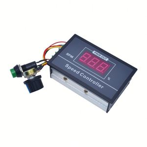 30A DC 6V 12V 24V ajustable PWM DC controlador de velocidad del Motor CCM5D regulador de pantalla Digital LED controlador de Motor regulador de velocidad - Product Image 1