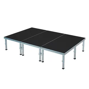 <span class=keywords><strong>4ft</strong></span> x 8ft xách tay Khóa liên động sân khấu, ván ép trắng nền tảng sân khấu, buổi hòa nhạc tổ chức sự kiện sân khấu để bán - Product Image 1