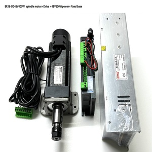 ER16-48V400W无刷主轴电机，低速高扭矩自动钻孔金属WS6090-48