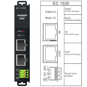EtherCATパワーマスターモジュールEtherCATスライススレーブモジュール32チャンネルデジタル入力出力IOモジュールエンクロージャー - Product Image 4