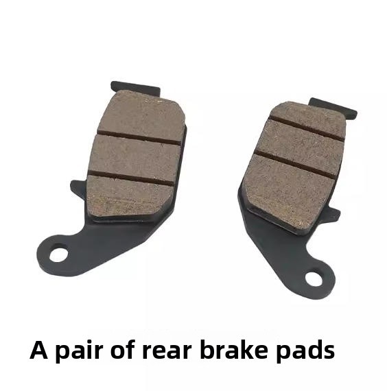 one pair rear brake pads
