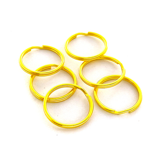 12mm- 35mm yuvarlak bölünmüş anahtarlıklar toplu anahtarlık anahtar ve sanat el sanatları için Metal bölünmüş anahtarlıklar yüzükler altın Metal anahtarlıklar - Product Image 6