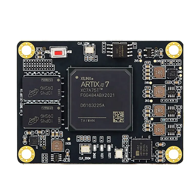 Puzhi PZ-A775T-SOM Xilinx SoC Artix-7 XC7A75T FPGA Núcleo Board Industrial Grade Sistema de Tamanho Pequeno no Módulo