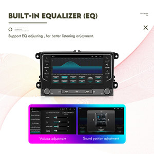 Reproductor de Radio para coche Android 10 de 7 pulgadas para VW Volkswagen Skoda Golf 5 Golf 6 Polo Passat B5 B6 Jetta reproductor Multimedia unidad principal Gps - Product Image 5