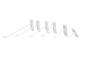 高品质网墙单线挂钩，带白色耐用双头网钩 - Product Image 4