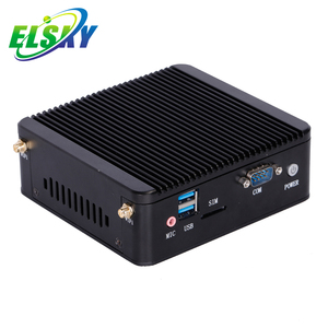 ELSKY Fanless Pocket Celeron Mini PC Linux Nano 19 Dual Cores J1900 Procesador con LAN para computadora industrial 12V DDR3 MSATA - Product Image 2