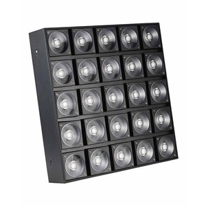 LED matris sahne ışık 5x5 COB matris 25x10w rgbw dmx led blinder için arka plan sahne ışığı - Product Image 1