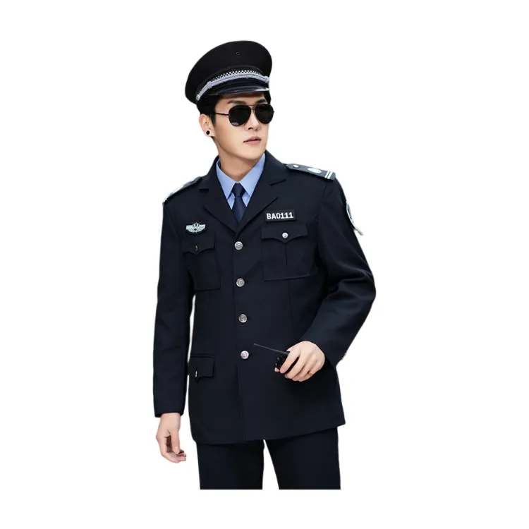 Penjualan laris seragam keamanan Set penjaga keamanan kaus Polo seragam untuk penjaga keamanan