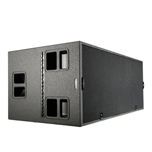 Subwoofer Ativo Profissional LA-SB28 Duplo de 18 Polegadas com Módulo Amplificador - Product Image 1