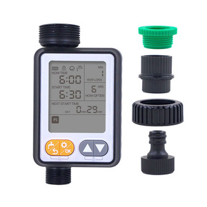 Jiuyi New Intelligent Irrigation <strong>Timer</strong> <strong>Controller</strong> with Rain <strong>Sensor</strong> LCD Screen Fully Automatic Garden Watering Drip Irrigation
