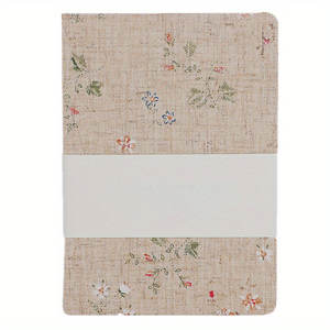 Tree <strong>Print</strong> Linen Cover <strong>Notebook</strong> Handmade University Ruled Journal Floral Diary <strong>with</strong> Inner Pages - Product Image 6
