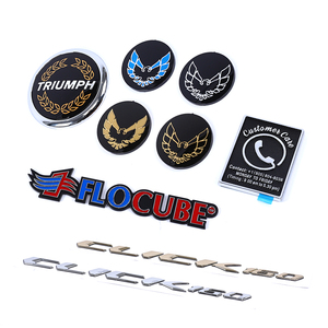 Tùy chỉnh 3D kim loại dán Huy hiệu logo xe nhãn biểu tượng 3D ABS chữ biểu tượng tự động logo cho sửa đổi xe - Product Image 3