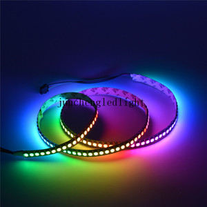แคบ4/5มิลลิเมตร S PCB WS2812B นำแถบแสง Ws2812 IC RGB พิกเซลโปรแกรมแอดเดรสโคมไฟ - Product Image 1
