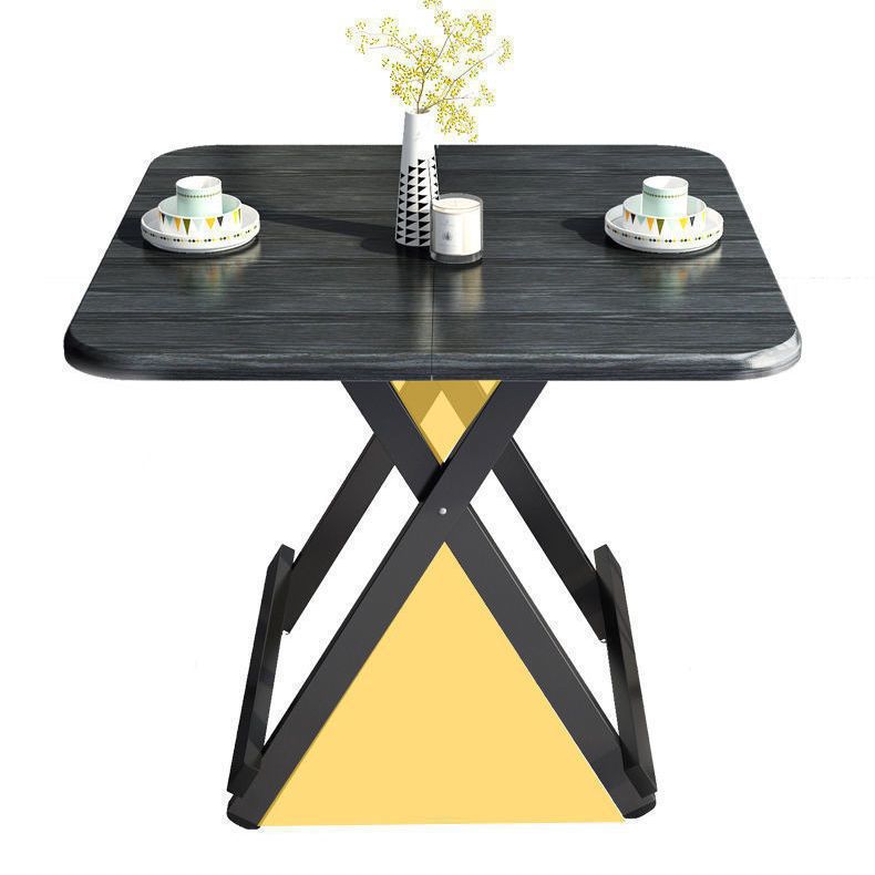 Black blister-formed surface - painted legs 60*60*55