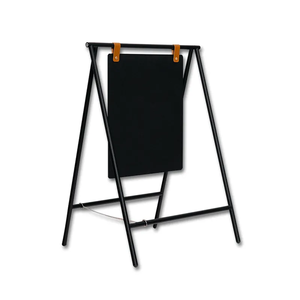 Có thể gập lại UV in kim loại một khung dấu hiệu đứng ngoài trời hai mặt bảng hiển thị cho quán cà phê cửa hàng nhà hàng - Product Image 5