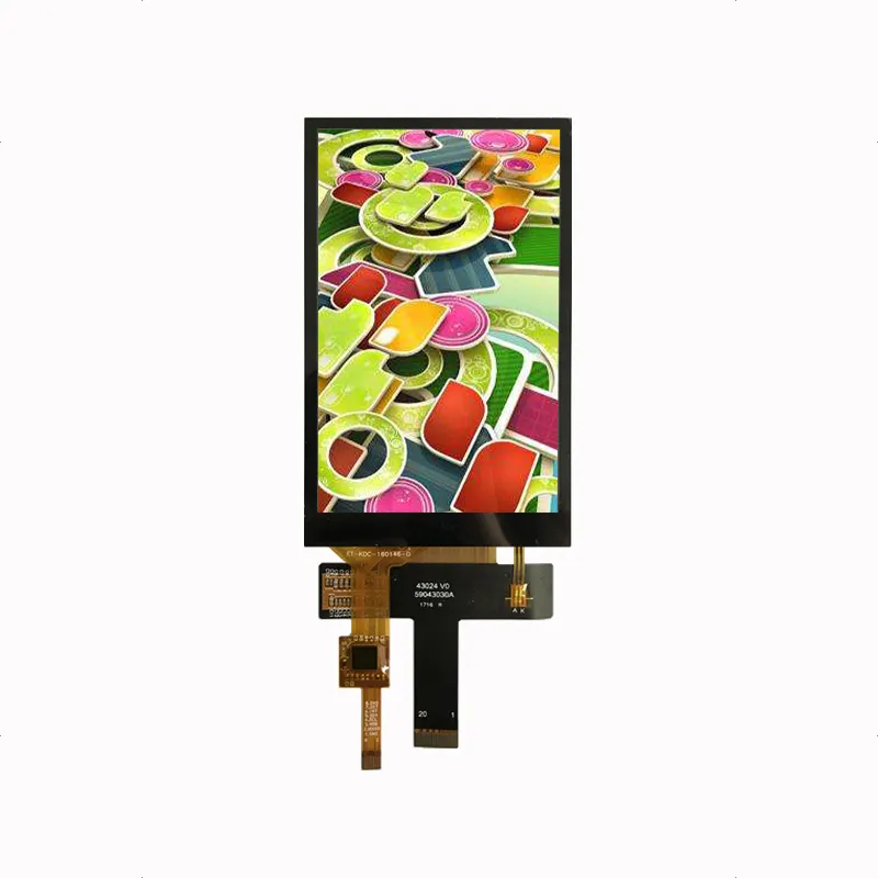 4.3 inch 480*800 lcd display touch screen MIPI interface full viewing angle IPS LCD with build-in capacitive touch screen