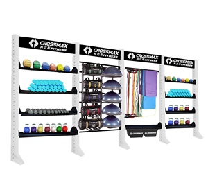 Multi-Layer เหล็กชั้นวางของเอนกประสงค์สำหรับอุปกรณ์ฟิตเนส GYM - Product Image 1