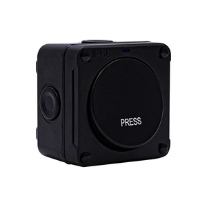 Black IP66 20A 1GANG <strong>1</strong> <strong>Way</strong> Retractable Switch High Protection and Press Switch Technology - Product Image 1