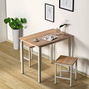 Wholesale <strong>3</strong> Piece Dining <strong>Table</strong> <strong>Set</strong> Space Saving Kitchen <strong>Table</strong> <strong>Set</strong> for 2 Small Dining <strong>Tables</strong> and Chairs for Kitchen Apartment - Product Image 6