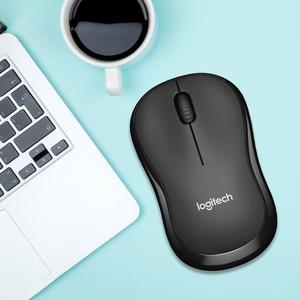 オリジナルのLogitechM185 2.4GHz 1000DPIワイヤレスゲーミングマウスマウスサイレントPCコンピューター用ユニバーサルミニ光学式マウス - Product Image 1