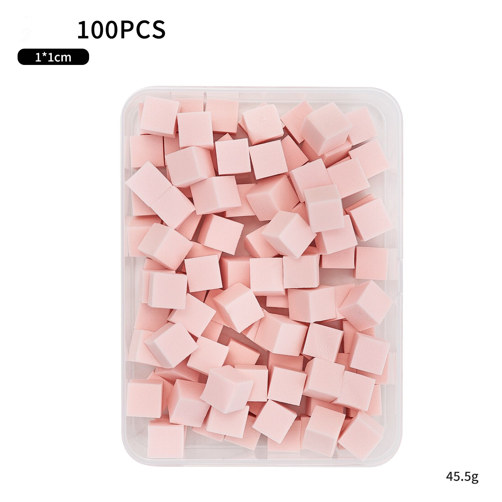 Pink-100pcs/box 1*1cm