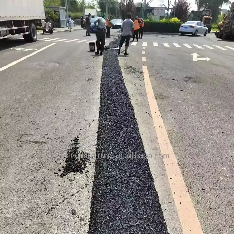 Asfalto frío 25kg en bolsas Betún Asfalto Polimero Asfalto Pothole Road Repair Material Betún Gilsonite Granulado Betún