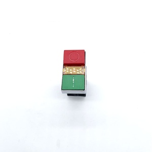 Druckknopf schalter LAY(39)( LA38 ) 1NO + 1NC die Farbe rot, grün. schwarz und so weiter. Silberner Punkt - Product Image 6