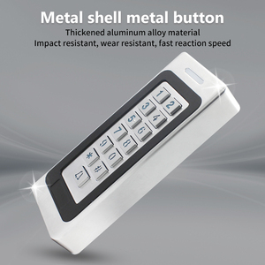 IP68 impermeabile per uso esterno RFID Card in metallo Controller di accesso Standalone RFIDCard porta sistema di controllo di accesso con tastiera - Product Image 5