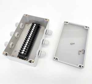 PW002-TBR10A-16P 200 * 120 * 75 mm Electrical ABS Plastic Junction <strong>Box</strong> Distribution <strong>Box</strong> with Terminal Block - Product Image 4