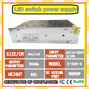 12VDC 13.8V UPSアクセス制御中断なしバッテリー充電器電源350W出力電力40A出力電流110V入力 - Product Image 4