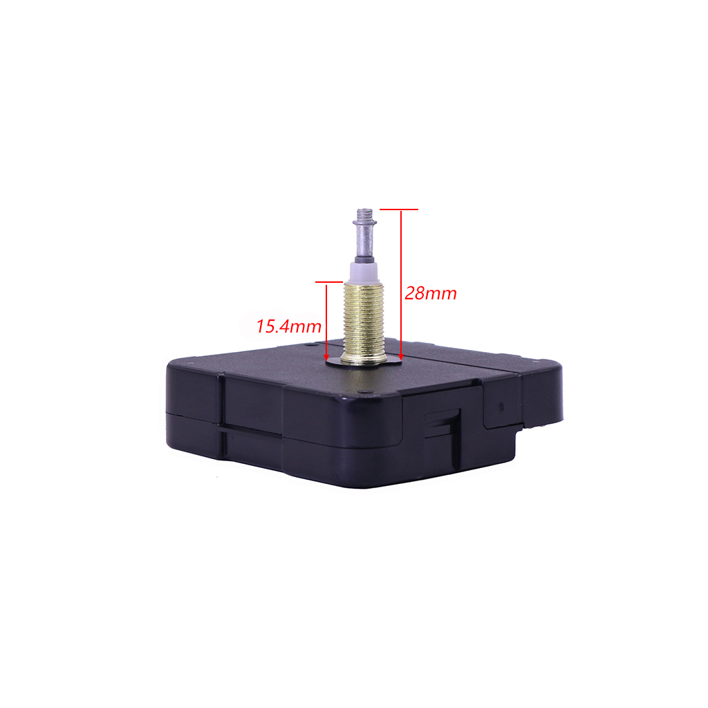28mm shaft length, fit to 9-11mm thickness of clock dial
