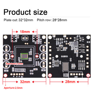 OV9281 720P Mini-USB-Industrie kamera modul 4mm 60 Grad HD Global Shutter 120fps 210fps Plug Play für Android Raspberry Pi - Product Image 4