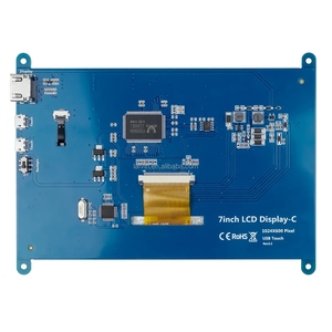 Raspberry Pi 7 Zoll IPS 1024*600 LCD Kapazitives Touchscreen-Display Monitor Himbeer-Pi-Zubehör Unterstützung Himbeer-Pi 4
