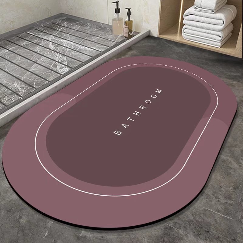 Army-dark pink oval