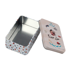 Kart Metal ambalaj için özel Logo Metal nane teneke kutu küçük teneke kapaklı kutu - Product Image 5