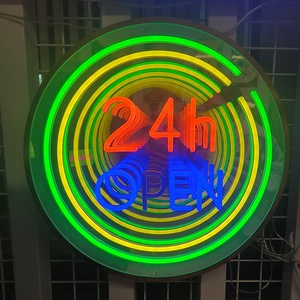 Kunden spezifische Infinite Abyss Mirror Light box Acryl Led Bunte Multi Layer Spiegel Corporate Advertising Letter Led Light - Product Image 5
