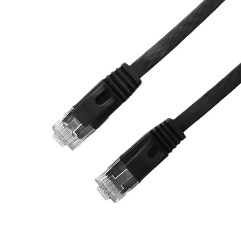 Meilleur vendeur personnalisé Câbles de communication réseau Ethernet Lan Cat5e Cat6 Cat7 Cat8 Cordon de raccordement Câble connecteur UTP cat5 rj45