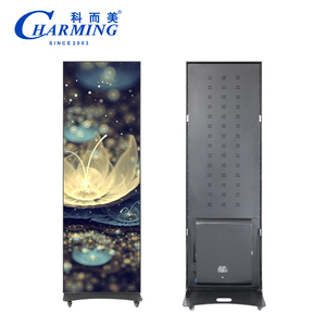 Indoor Welcome LED Poster 640mm*1920mm Rectangle <strong>Lighting</strong> Box with Aluminum Frame Acrylic and <strong>GOB</strong> Screen - Product Image 4