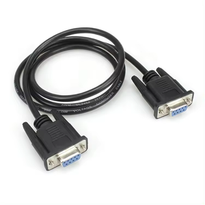 可定制D-sub 9/15/25/26/37针RS232电缆DB9可调引脚数、性别和多端口适配器，用于工业自动化 - Product Image 3