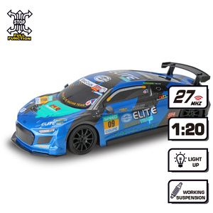 1/20 tam fonksiyonlu uzaktan kumanda araba oyuncak resmi lisanslı RC Audi R8 Headlights GT4 araba farlar ile çocuklar için serin Model araba - Product Image 4