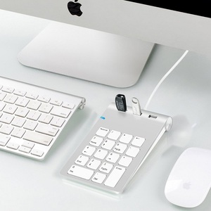 Miniteclado de número de entrada de datos portátil, USB, 23 teclas, teclado numérico - Product Image 5
