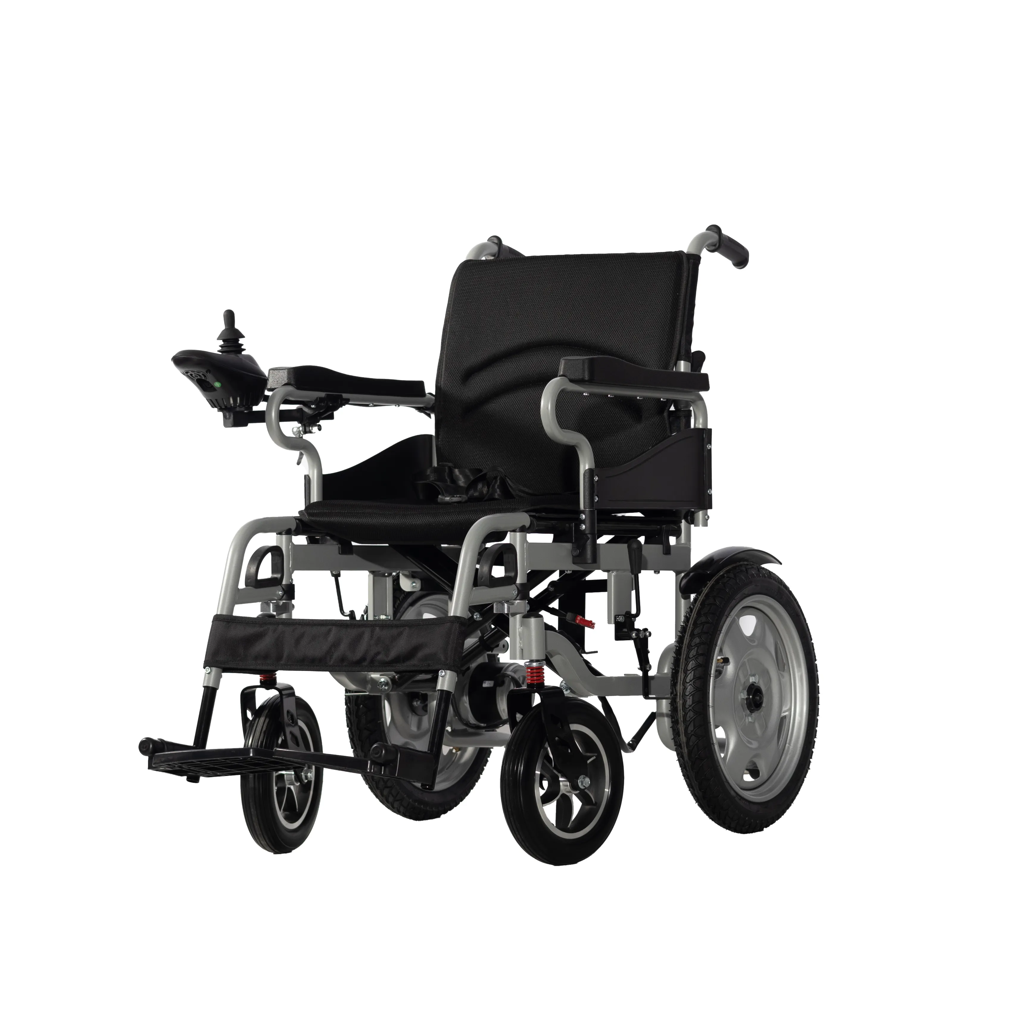 J&J Mobility cadeira de rodas elétrica pequena dobrável preço barato para pessoas com deficiência