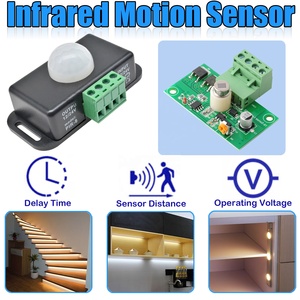 Diywall-Módulo de interruptor de Sensor de movimiento infrarrojo para lámpara de tira de luz LED, ajuste automático, DC 12V-24V - Product Image 5
